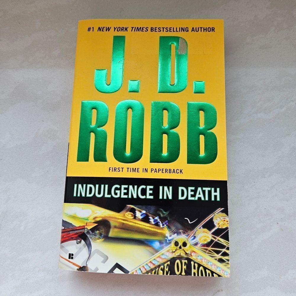 J.D. Robb 'Indulgence in Death' Paperback